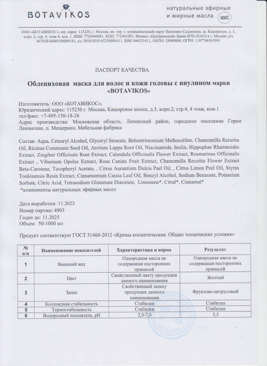 Паспорт №112023